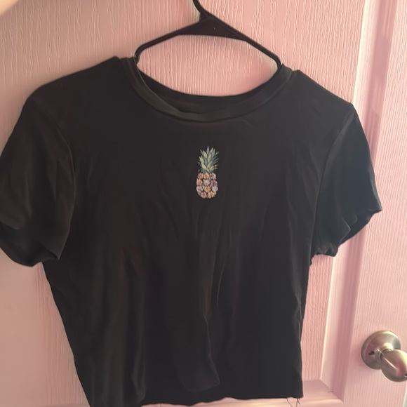 black pineapple crop top - Picture 1 of 1